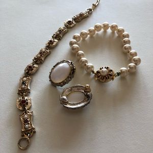 Vintage Pearl costume jewelry